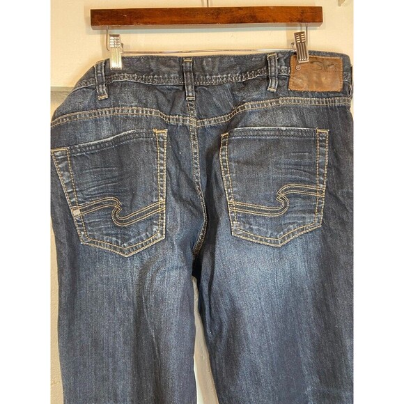 SILVER GRAYSON HERITAGE WOMENS 38 X 34 JEANS BOOTCUT -1113- - Picture 4 of 6